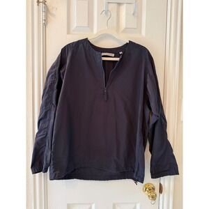 VINCE Lightweight Pullover Anorak Jacket Navy Blue Size L